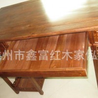 鑫富厂家生产环保仿古中式办公桌电脑桌